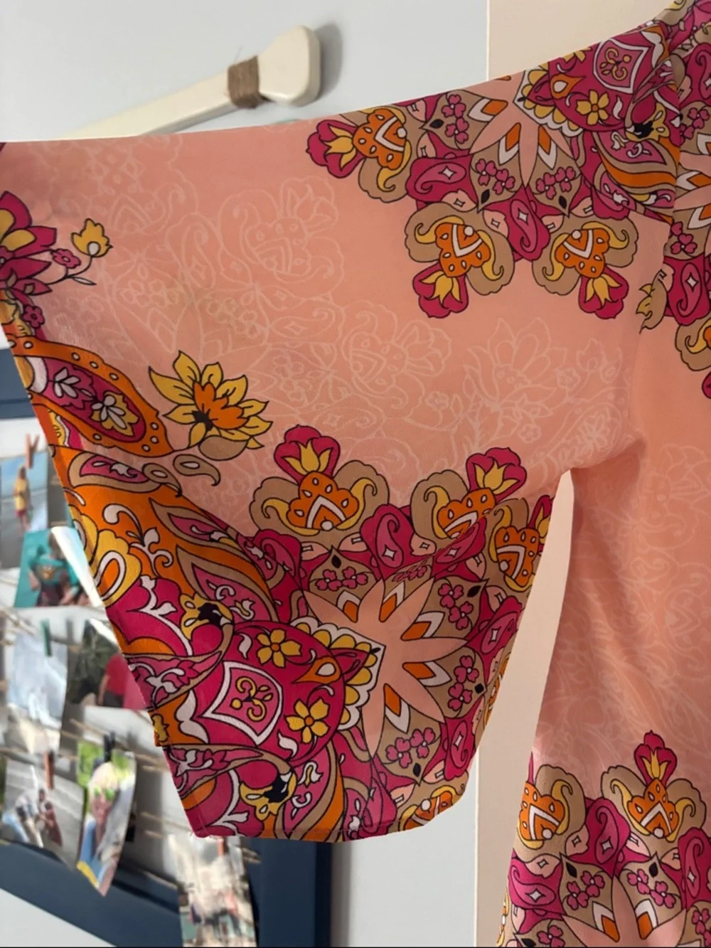Ruby Rd. Pink Paisley-Print Boho Tunic - Picture 3 of 5